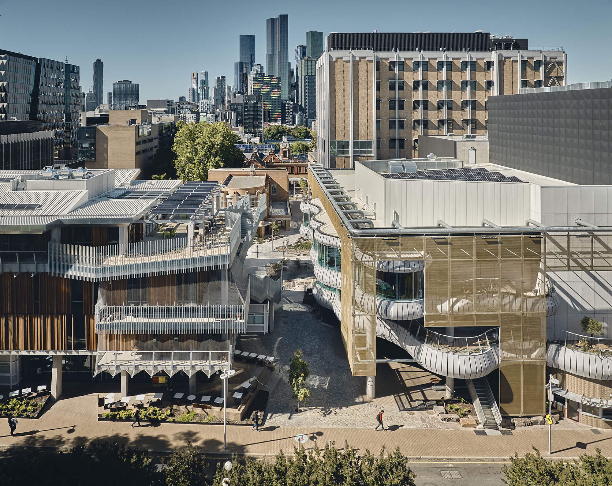 University Of Melbourne Student Precinct Lyons With Koning Eizenberg