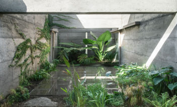 Cloister House indoor garden