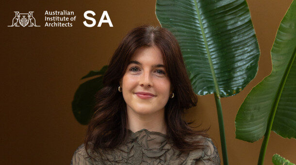 Photograph of emerging South Australian Architect, Shannon Wark