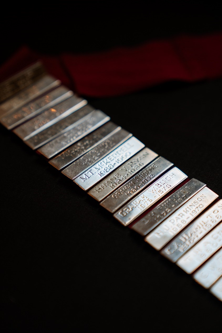 Queensland Chapter President’s Chain of Office | Photography by Flynn Graham from Wildkinds Studio