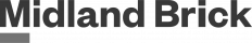 Midland Brick logo in black