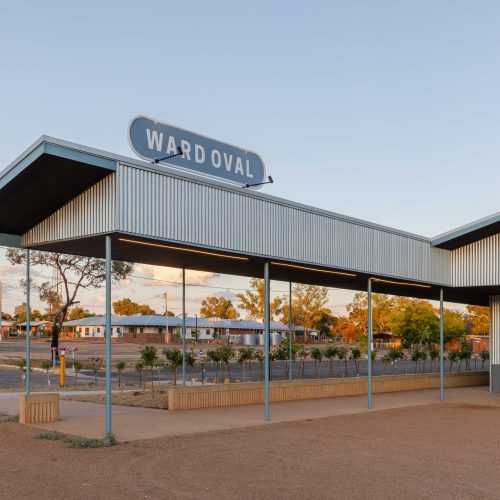 Cobar Ward Oval Pavilion | DunnHillam Architecture + Urban Design | Photographer: Katherine Lu